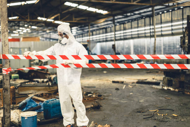 Professional Biohazard technician working in Haledon, NJ
